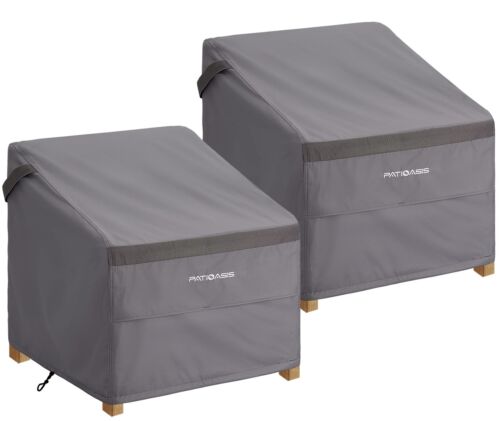 Outdoor Chair Covers Waterproof 2 Pack,Heavy Duty Patio Swivel Chair Cover 29...