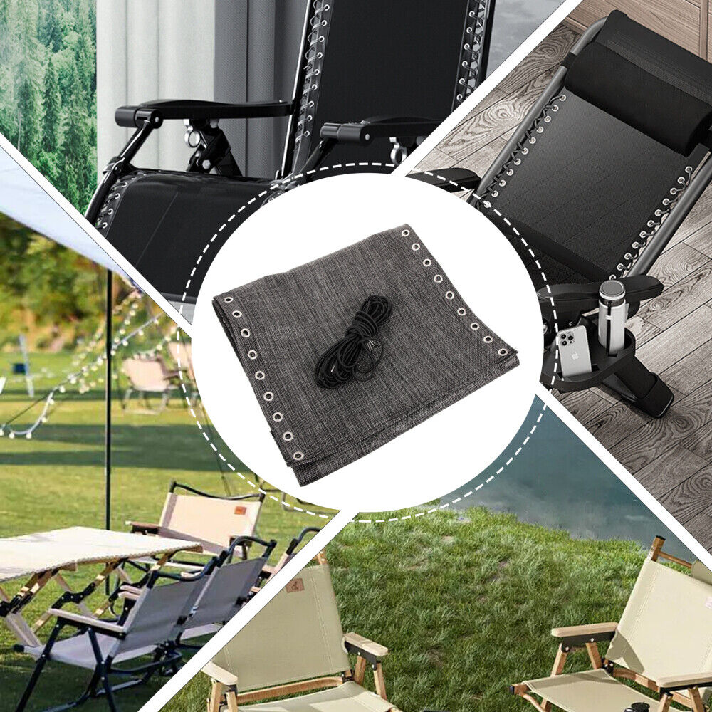 Portable Chair Cloth Fold up Lounge Outdoor Accessory Beach