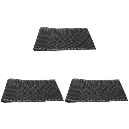 3 Pieces Outdoor Chair Fabric Useful Cloth Accessory Recliner Mesh