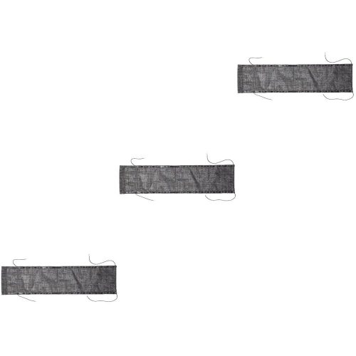 3 Sets Outdoor Chair Seat Chairs Replacement Fabric Portable Cloth Office