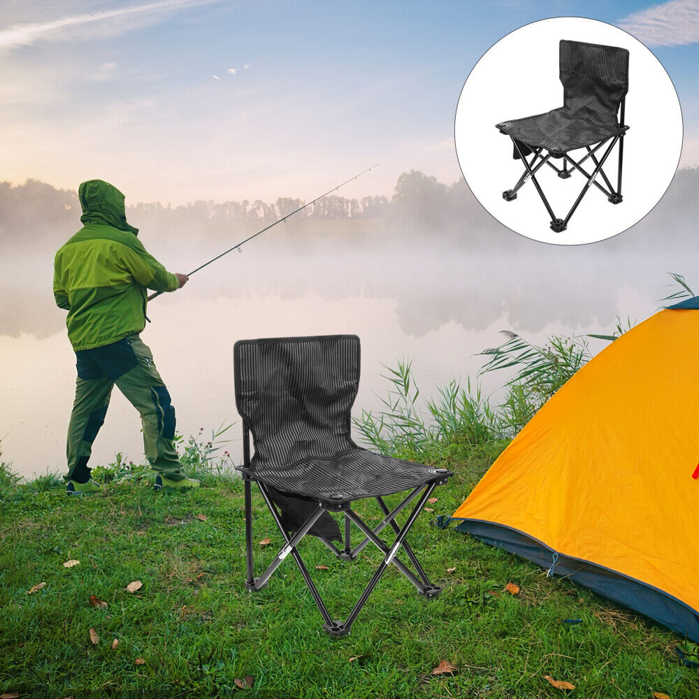 Outdoor Folding Chair Chairs for outside Portable Camping Lightweight Backpack