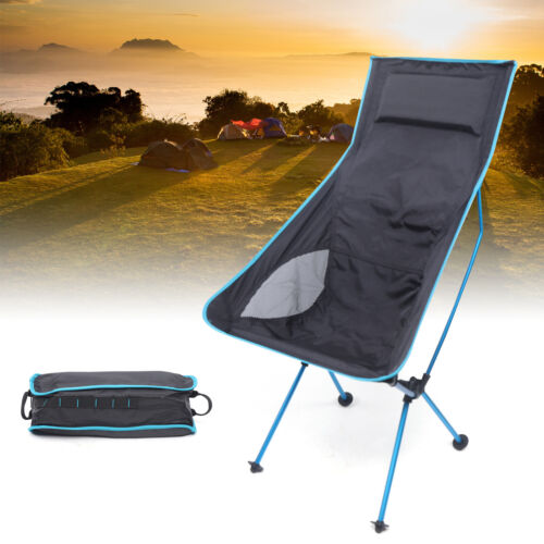 Portable Ultralight High Back Folding Camping Chair Outdoor Camping Backpacking