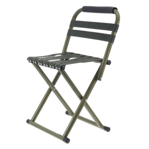 Outdoor Folding Chair Portable Chairs for outside Foldable Back