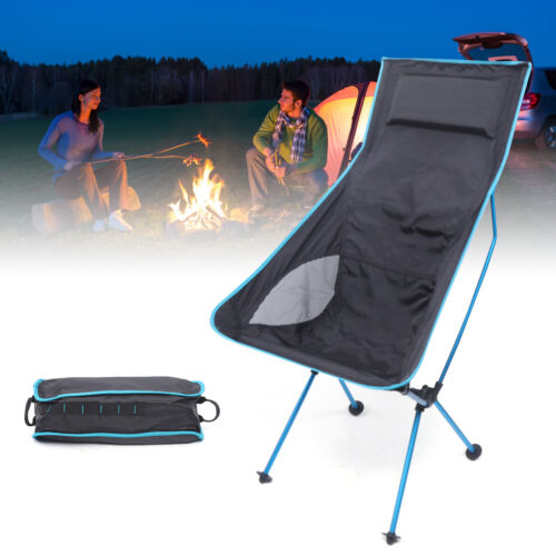 Portable Ultralight High Back Folding Camping Chair Outdoor Camping Backpacking
