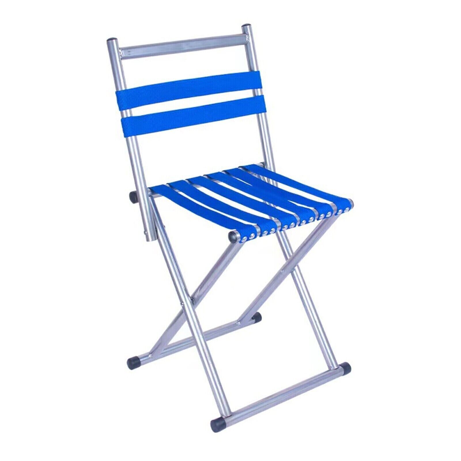 Portable Folding Chair Outdoor Camping Fishing Picnic Beach Firm Stool Campstool