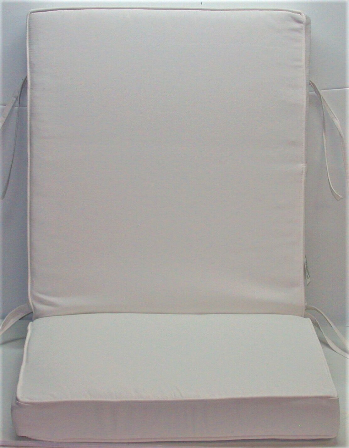Sunbrella® Outdoor Chair Cushion ~ Canvas White ~ 22 x 45 x 3 NEW