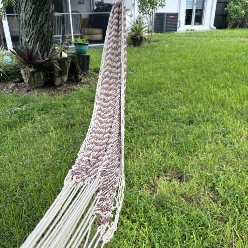 Cotton Woven Fabric Hammock - Colorful