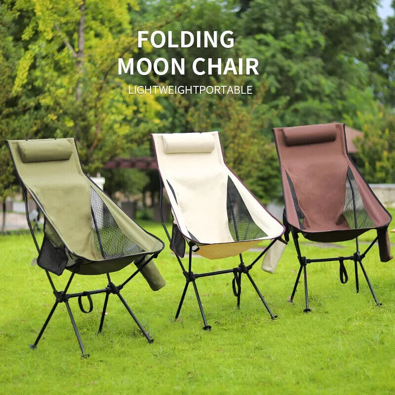 Outdoor Ultralight Fishing Picnic BBQ Chair Portable Beach Fishing Leisure Chair