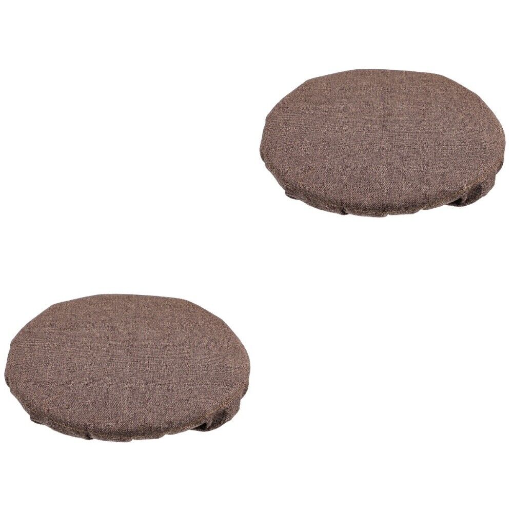 2 Pieces Stool Cover Portable Outdoor Chair Seat Cushion Sedentary