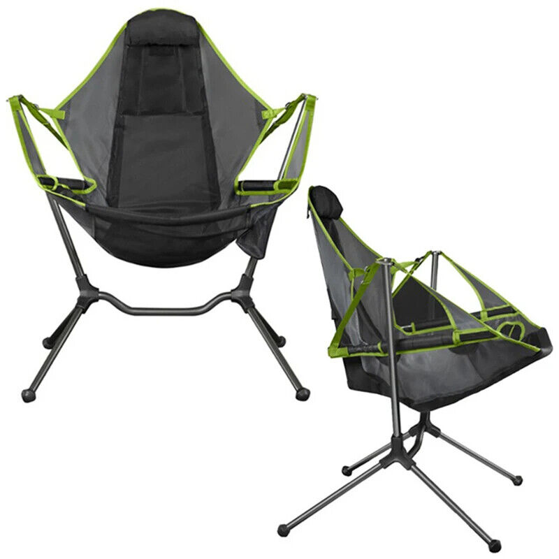 Camping Rocking Chair Family Hammock Folding Chair Camping Relax Beach Chair New