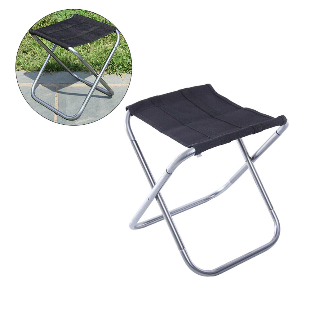Outdoor Folding Chair Aluminum Alloy Fishing Camping Chair BBQ Stool Folding