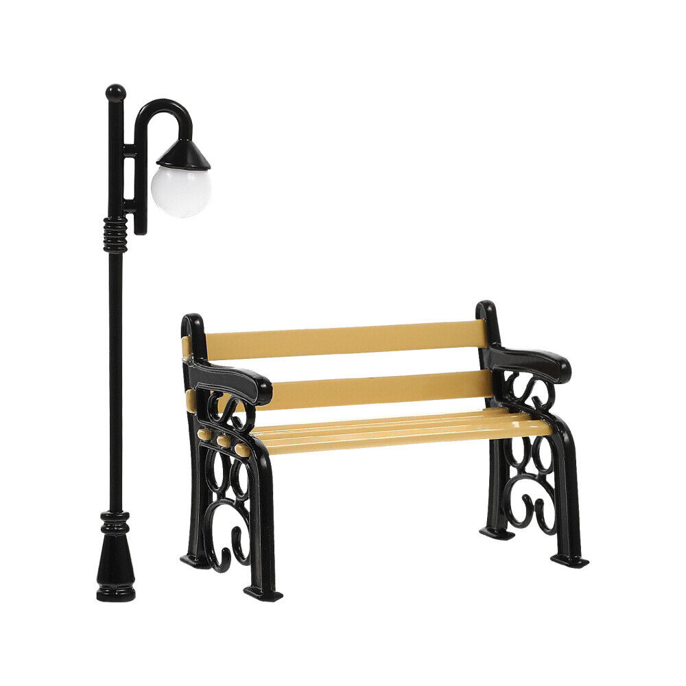 Miniature Bench Chair Decor Kids Outdoor Furniture Outdoors Child