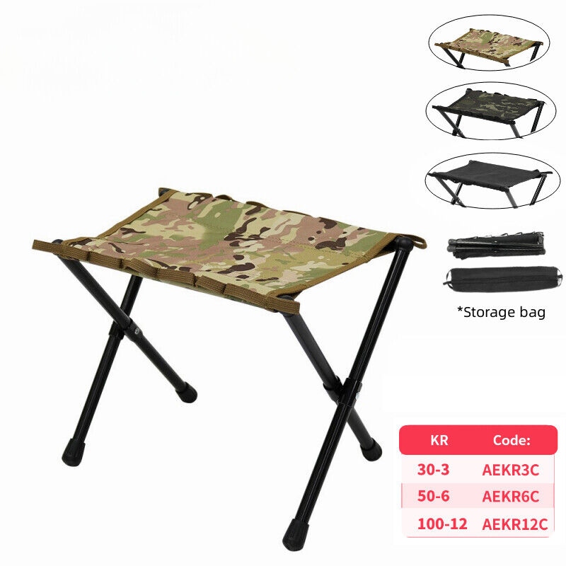 Outdoor Aluminum Alloy Chair Folding Fishing Chairs Sketch Tactical Portable