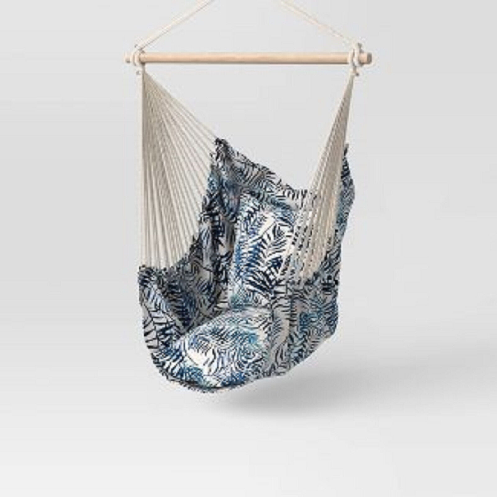 Pillow top outdoor hammock chair navy -Threshold