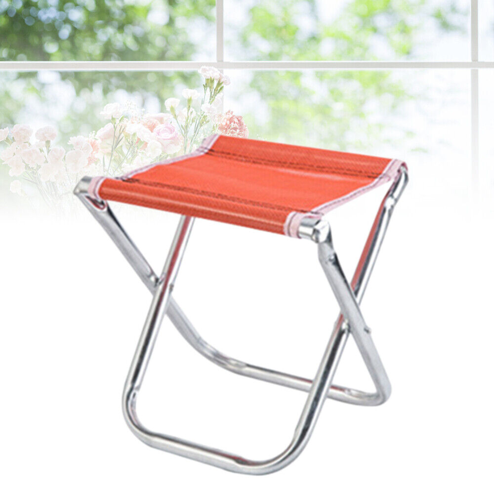 Outdoor Folding Stool Camping Lightweight Portable Chair Fishing Travelling