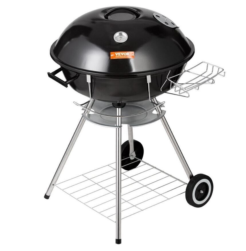 VEVOR 22 inch Kettle Charcoal Grill BBQ Portable Grill Outdoor Barbecue Cooking
