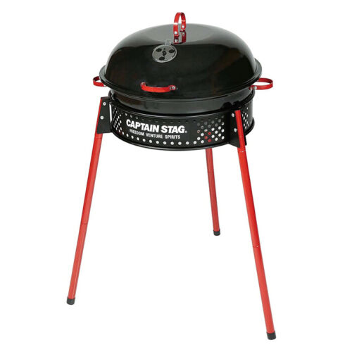 Captain Stag Hooded Barbecue Grill Outdoor Gear Adjustable Height UG-35 Japan