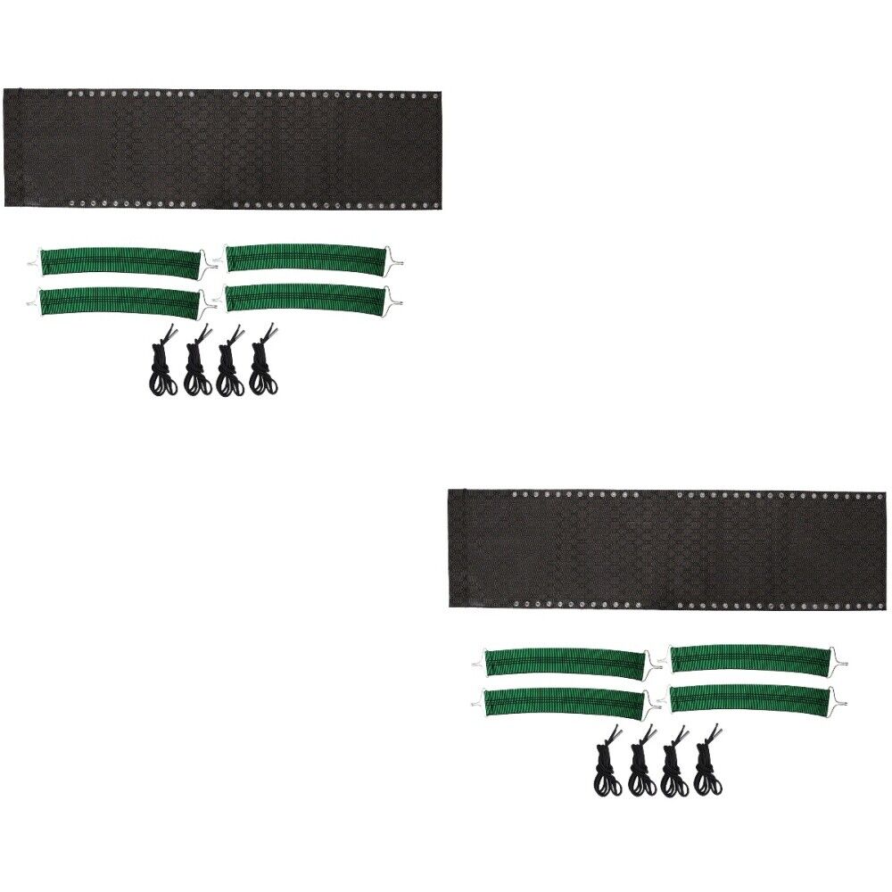 2 Sets Folding Patio Chair Outdoor Reclining Lounge Supplies