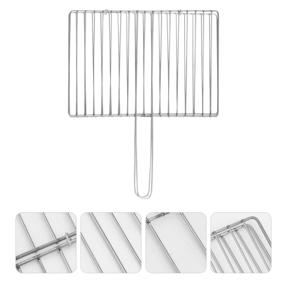 Barbecue Net Clamp Outdoor Kegerator Stainless Steel Grill Child