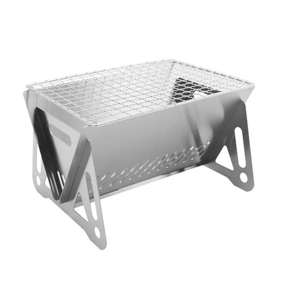 Portable Folding Barbecue Grill Heating Stoves Multifunction Camping BBQ Rack