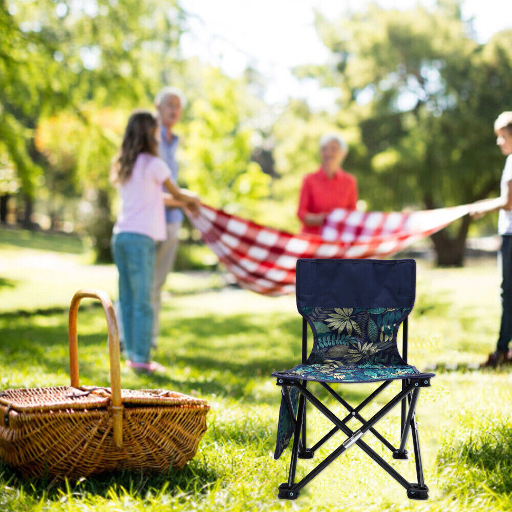 Portable Folding Chair Outdoor Foldable Chairs Fishing Breathable