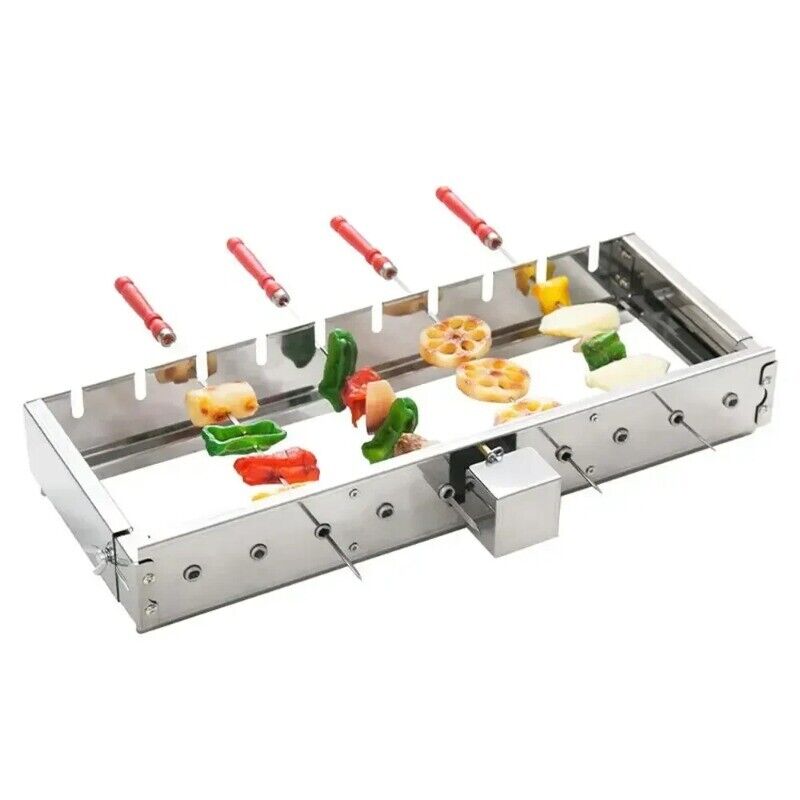 Stainless Steel Automatic Barbecue Machine Automatic Rotating Barbecue Grill