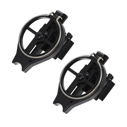 2 Pcs Outdoor Folding Cup Holder Fishing Chair Seats Portable