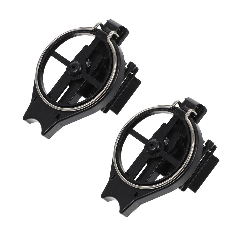 2 Pcs Outdoor Folding Cup Holder Fishing Chair Seats Portable