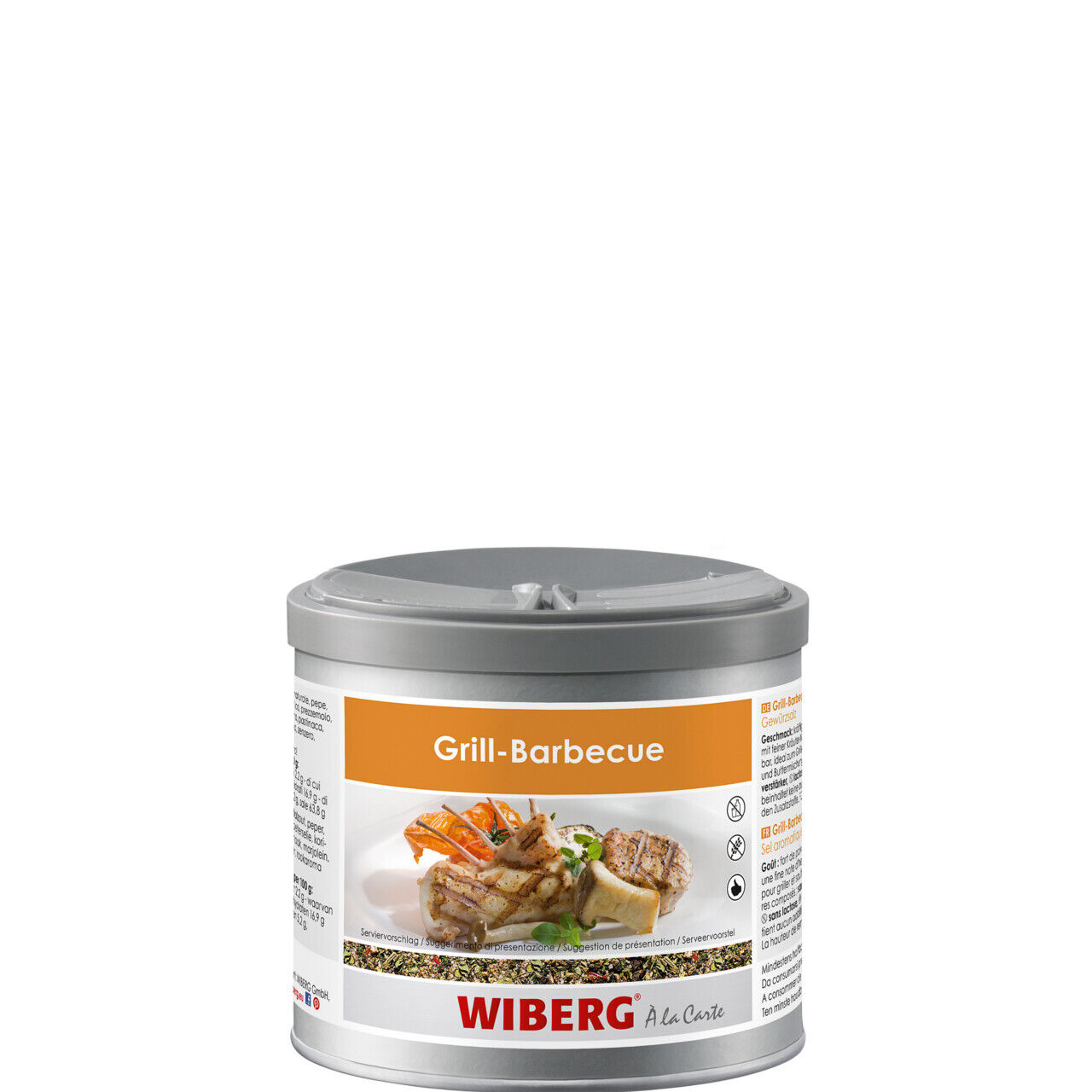 Grill-Barbecue Gewürzsalz 370g - WIBERG (37,04 EUR/kg)