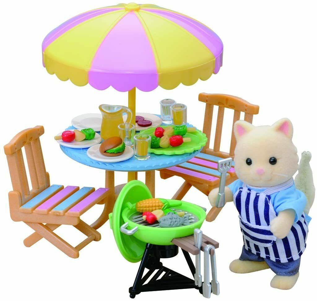 Epoch Sylvanian Families 4869 Garden Barbecue Set