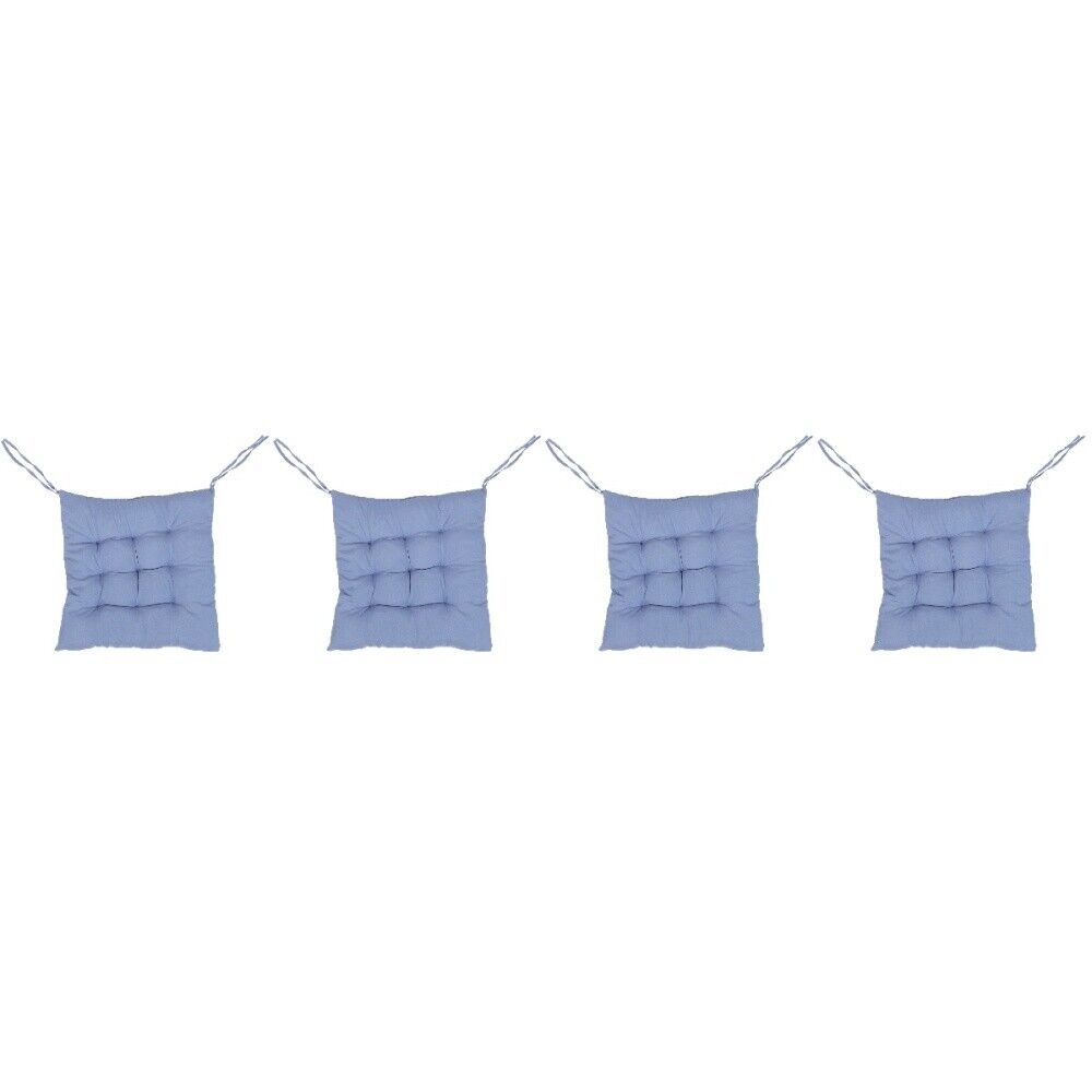 4 Pieces Household Stool Cushion Outdoor Chair Rocking Seat Pad