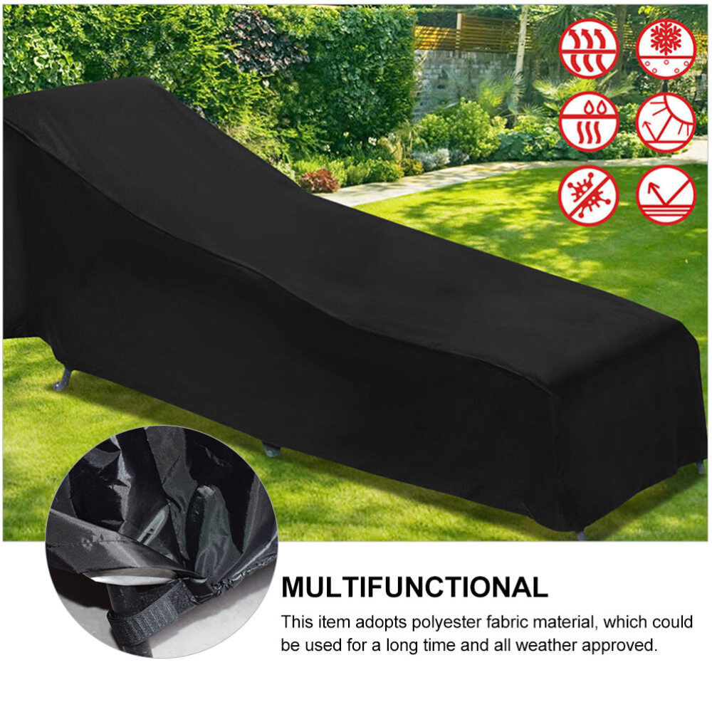 Patio Chaise Lounge Covers Outdoor Waterproof Deck Chair Case