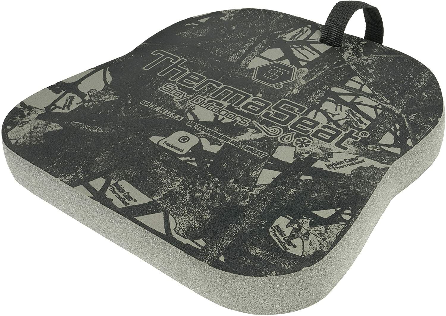 Camo Insulated Hunting Treestand Chair Seat Cushion Pillow Fishing Car Outdoor