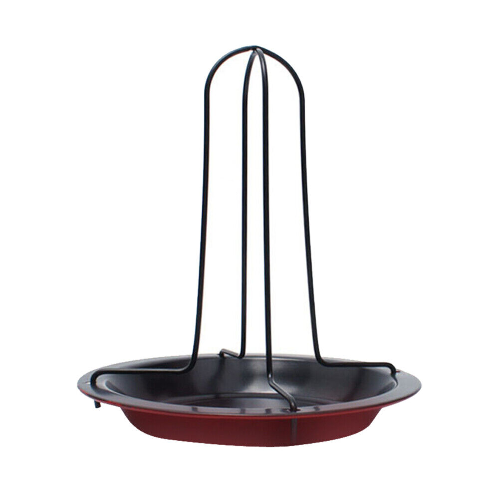 Outdoor Barbecue Grill Dishwasher Safe Chicken Roaster with Oil Collection Pan