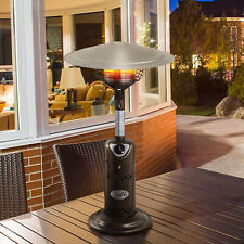 BALI OUTDOORS Portable Patio Heater, Outdoor Propane Table Top Heater, Bronze