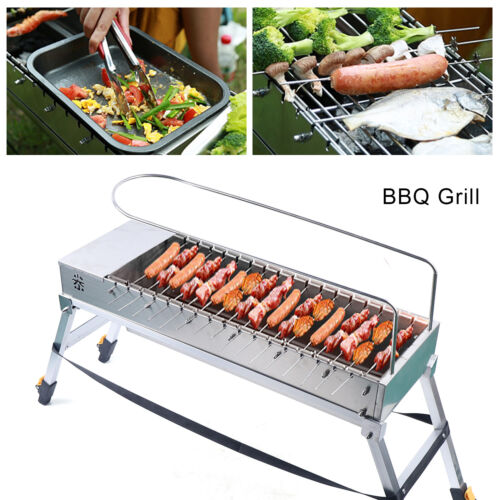20 Skewer Automatic Rotating BBQ Barbecue Grill Attachment Rack w/ USB port new