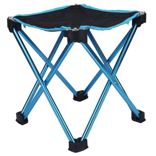 New Lightweight Outdoor Aluminum Square Portable Foldable Folding Fishing Chair