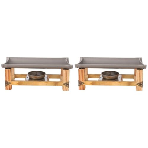 2 Sets Korean Barbecue Grill Stove Portable Break-resistant