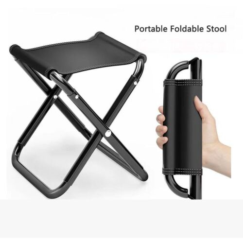 Outdoor Portable Folding Picnic Camping Stool MIni Storage Bench Fishing Chair