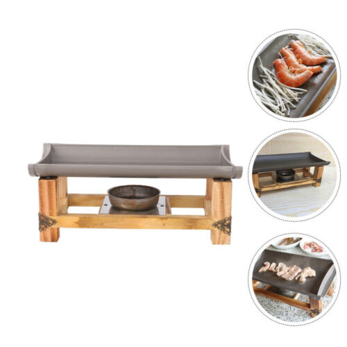 Tischgrill Grilltablett Mini-Barbecue-Grill Grillständer Mini-Grill