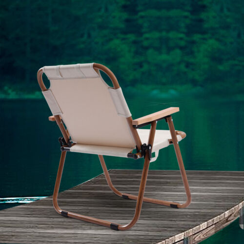 Portable Camping Chair Outdoor Heavy Duty 600D Folding Chair w/Carrying Handle