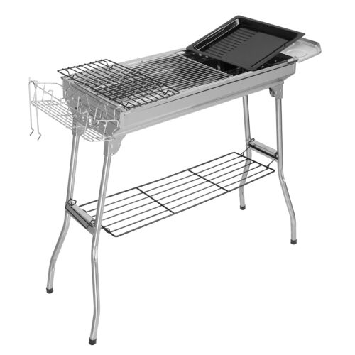 Portable Stainless Steel Outdoor Grill Compact and Lightweight Travel Barbecue