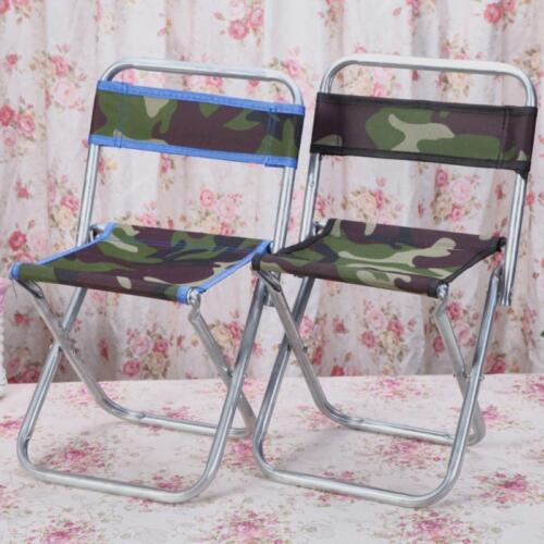 Outdoor Fishing Chair Aluminium Alloy Stool Seat Hiking Tools Portable Folding P