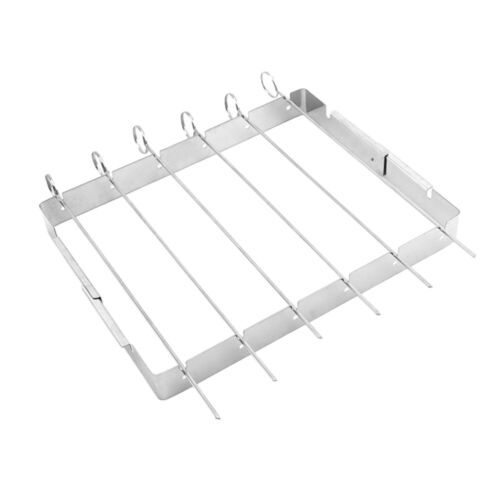 Bbq Skewer Holder Stewer Camping Stove Barbecue Kettle Grill