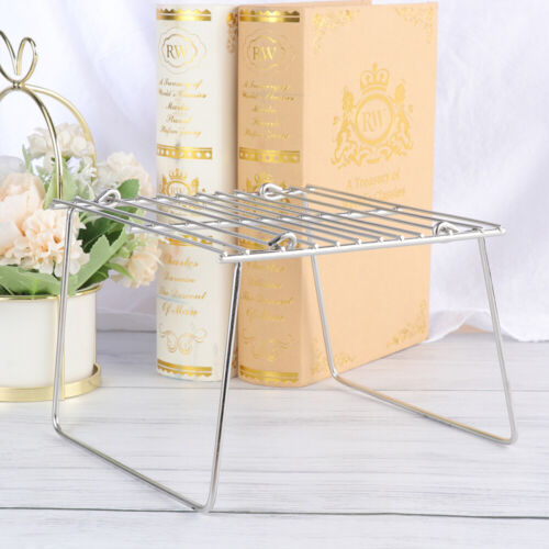 Food Baking Mesh Rack Smoke Rib Rack Barbecue Grill Rack Folding Bbq Grill
