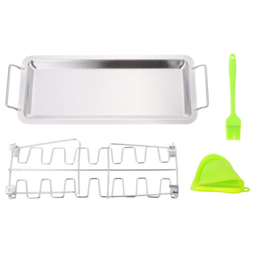 Chicken Wing Rack for Smoker Roast Leg Outdoor Barbecue Grill