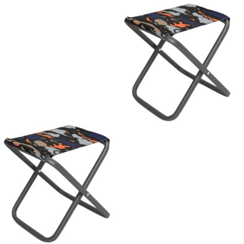 2 Pieces Chair Outdoor Portable Multi-function Fishing Travel