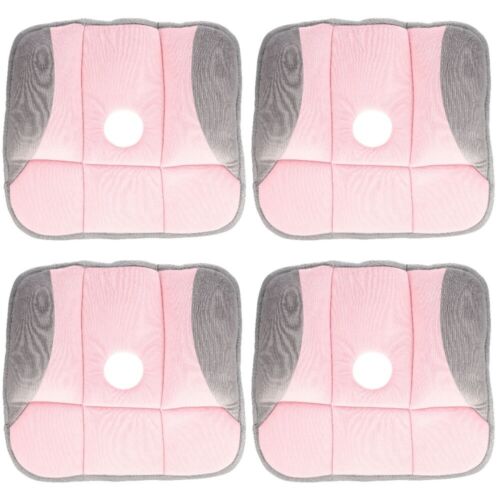 4 PCS Outdoor Chair Pad Couch Butt Cushion Sponge Velvet Office