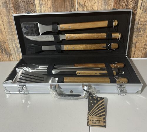 Wilson & Miller Patriot’s BBQ Toolset With Hard Case