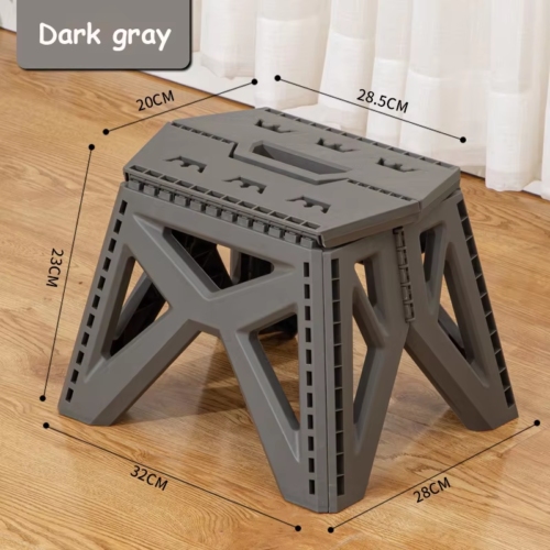 Outdoor Small Stool Portable Folding Stool High Load Bearing Durable Small Chair